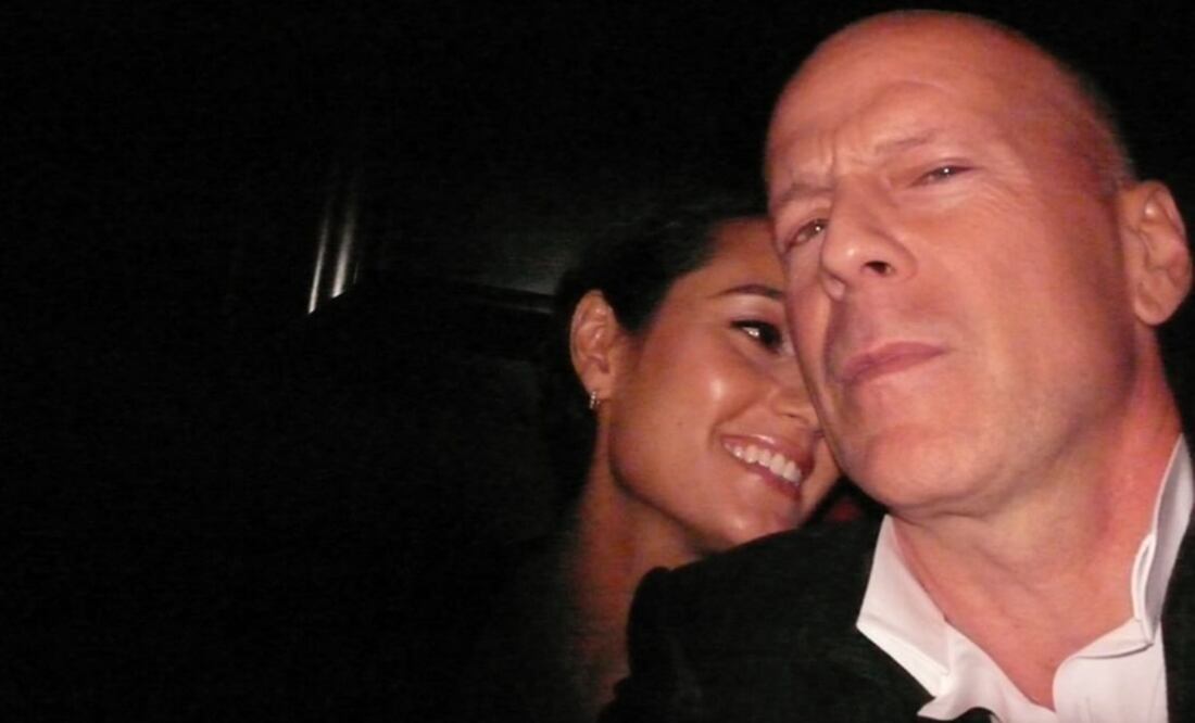 Bruce Willis y su esposa Emma Heming. Foto: Instagram oficial.
