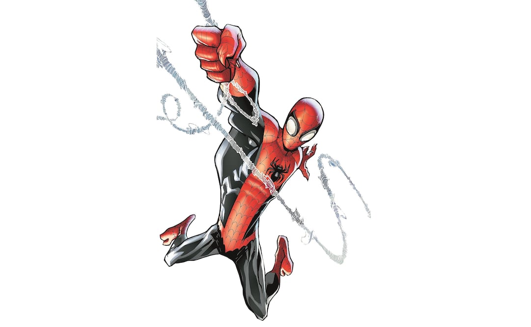 DIBUJO DE HUMBERTO RAMOS TOMADO DEL CÓMIC DE MARVEL THE AMAZING SPIDER-MAN