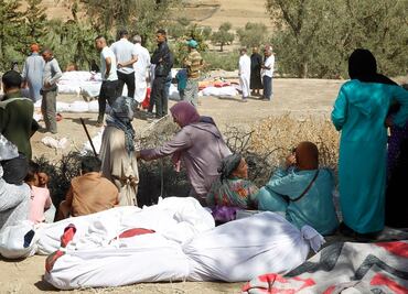 En una aldea en Marruecos, uno de cada cuatro vecinos murió en el terremoto