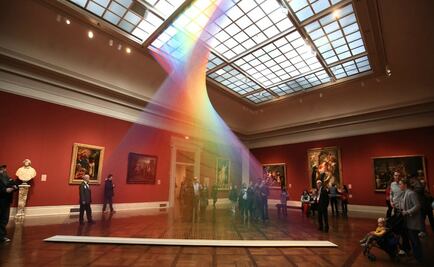 Arcoíris bajo techo