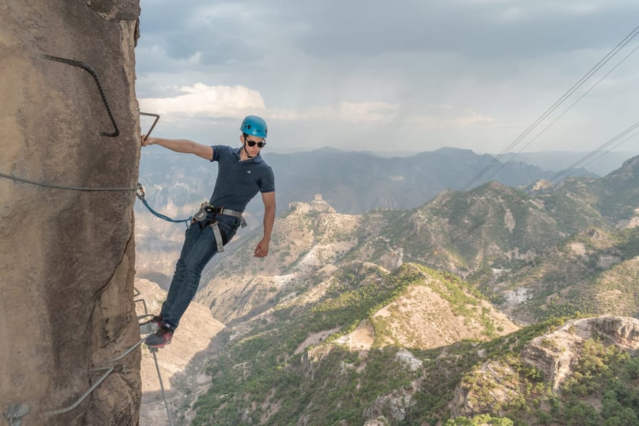 En Barrancas del Cobre también encontrarás actividades extremas. Foto: Gobierno del Estado de Chihuahua