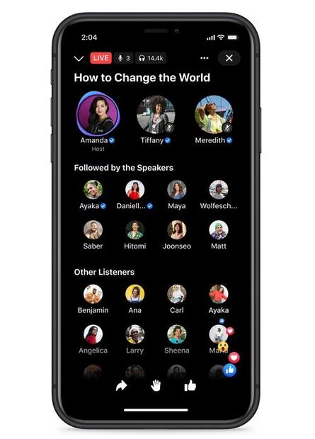 Salas de audio y podcast, la nueva apuesta de Facebook