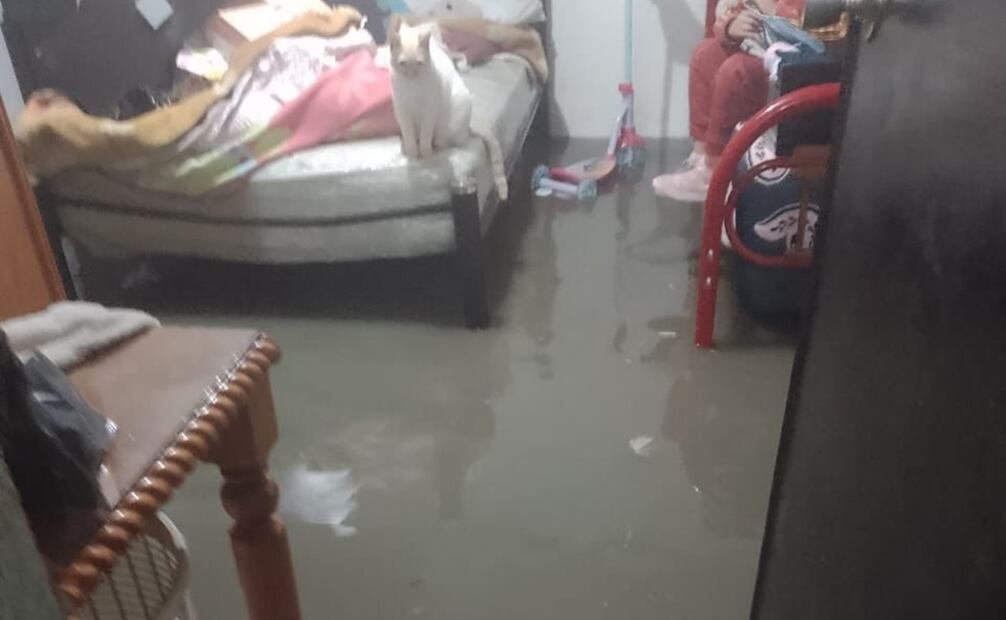 Fuga de agua Tultitlán. Foto: Especial