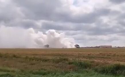Explosión en vagón de tren provoca “nube tóxica” en Nebraska
