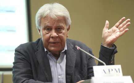 El país está destruido, dice Felipe González
