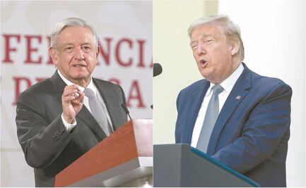 En crisis por Covid, AMLO y Trump critican a la prensa