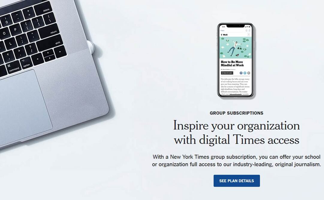 El diario The New York Times supera los 5 millones de suscriptores