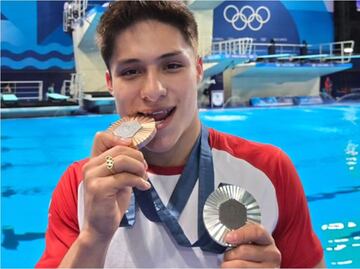 Osmar Olvera revela problema en sus medallas olímpicas: "Ya están muy despintadas"