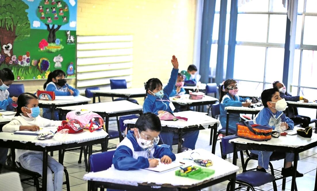 Leticia Rámirez destacó el programa La Escuela es Nuestra, que tan solo entre 2021 y 2022 destinó 28 mil 757 millones de pesos para acciones de mejora de infraestructura y equipamiento. Foto: archivo/EL UNIVERSAL