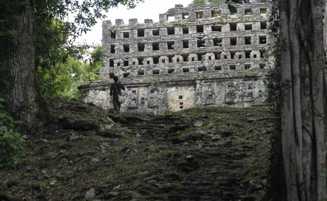 Encuentro con la cultura maya en la zona arqueológica de Yaxchilán, en Chiapas. (Foto: Ariel Ojeda/El Universal)