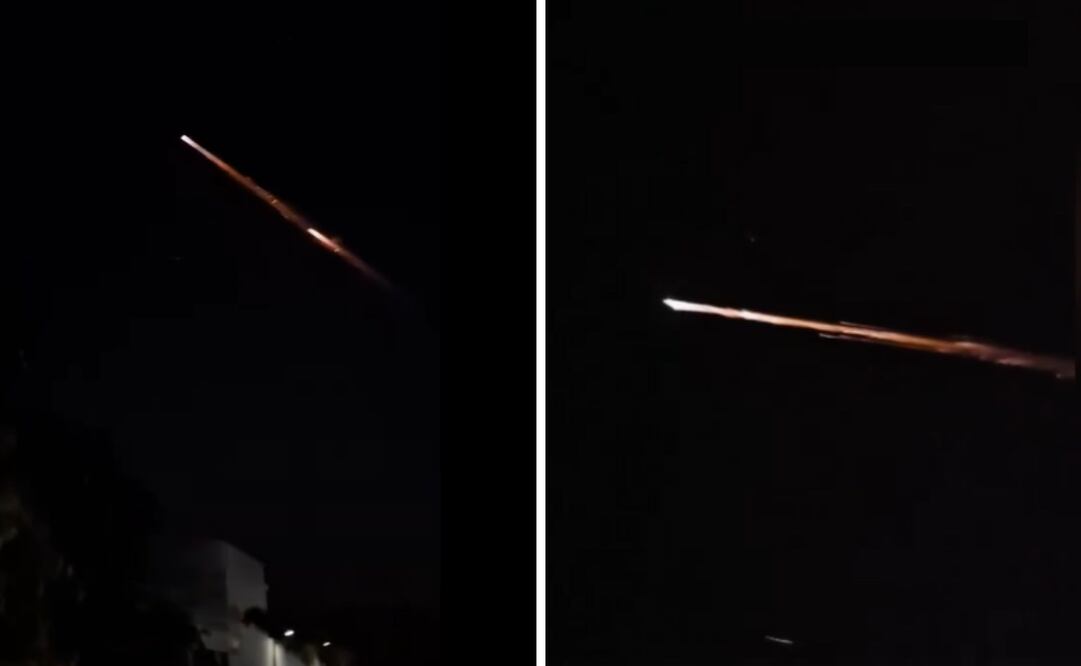 La aparición de un objeto en llamas en el cielo del occidente de México provocó asombro la noche del sábado 12 de abril, generando múltiples reportes en redes sociales.

Foto: Captura de pantalla en X