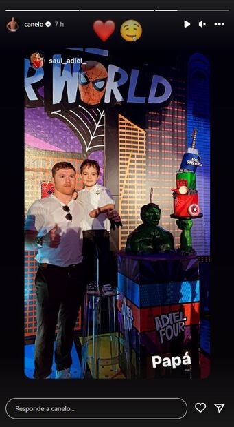 Barbie y limusinas; así han sido las lujosas fiestas de los hijos de Canelo Álvarez