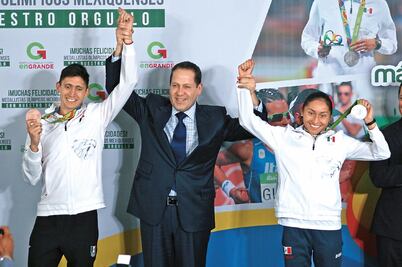 El Edomex premia a sus medallistas