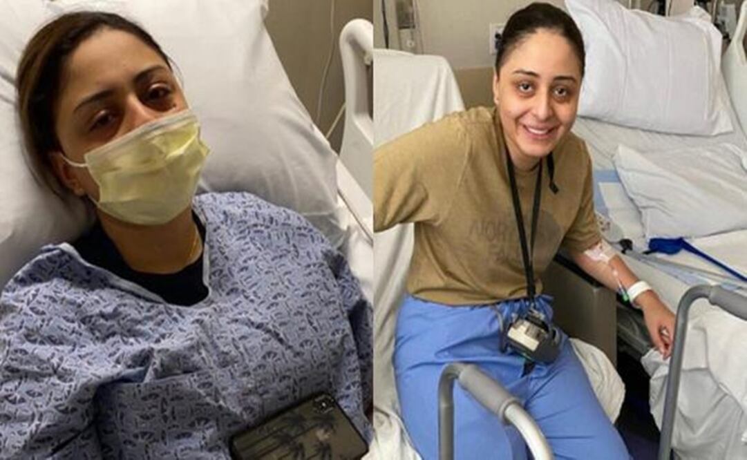 Kaelyn Franco sintió cómo sus piernas empezaban a hincharse y ponerse "tensas". Tuvo que ser operada y hasta hoy no puede caminar sola. Foto: Instagram @kofranco