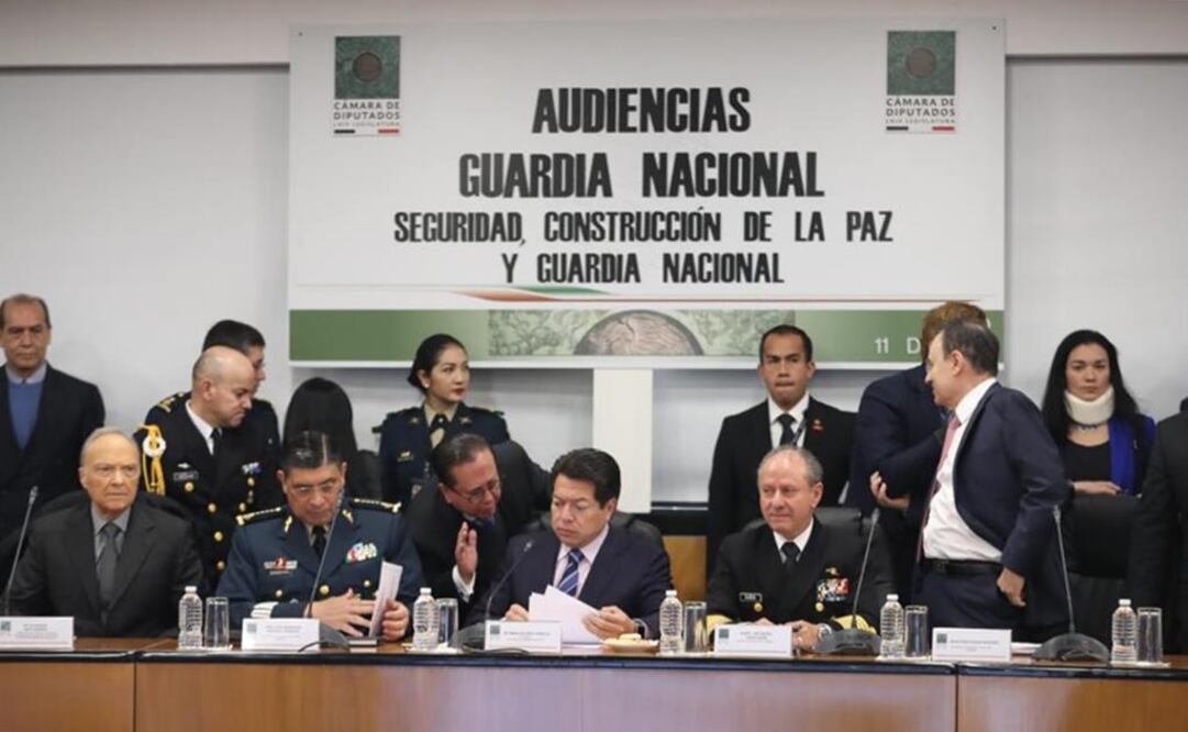 Audiencias de la Guardia Nacional. Foto: Lucía Godínez / EL UNIVERSAL 