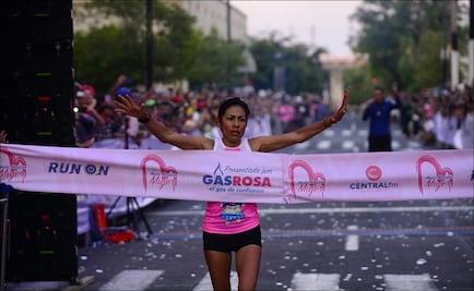 María Rodríguez ganó el primer medio maratón de la Mujer Zapopan