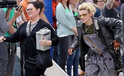 Filtran imágenes del rodaje de 'Cazafantasmas'