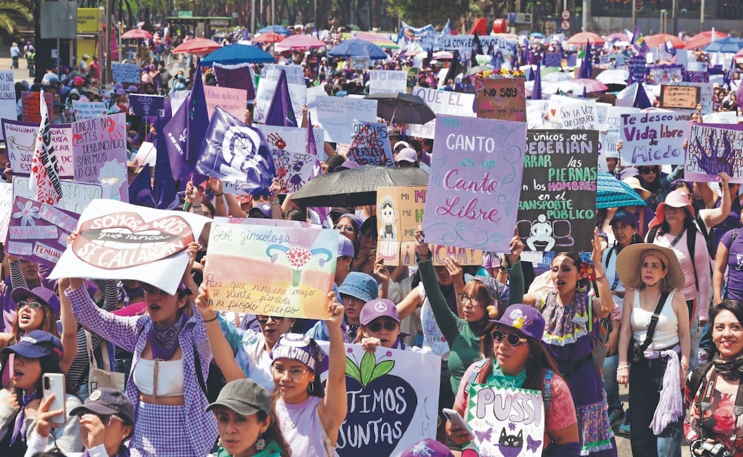 Miles de mujeres han marchado para exigir justicia por ellas en un país donde se registran más de 60 feminicidios al mes. Foto: Archivo/ EL UNIVERSAL