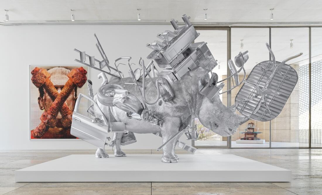 Expo Urs Fischer: Lovers, en CDMX de abril a septiembre de 2022. Foto: Museo Jumex. Stefan Altenburger Photography