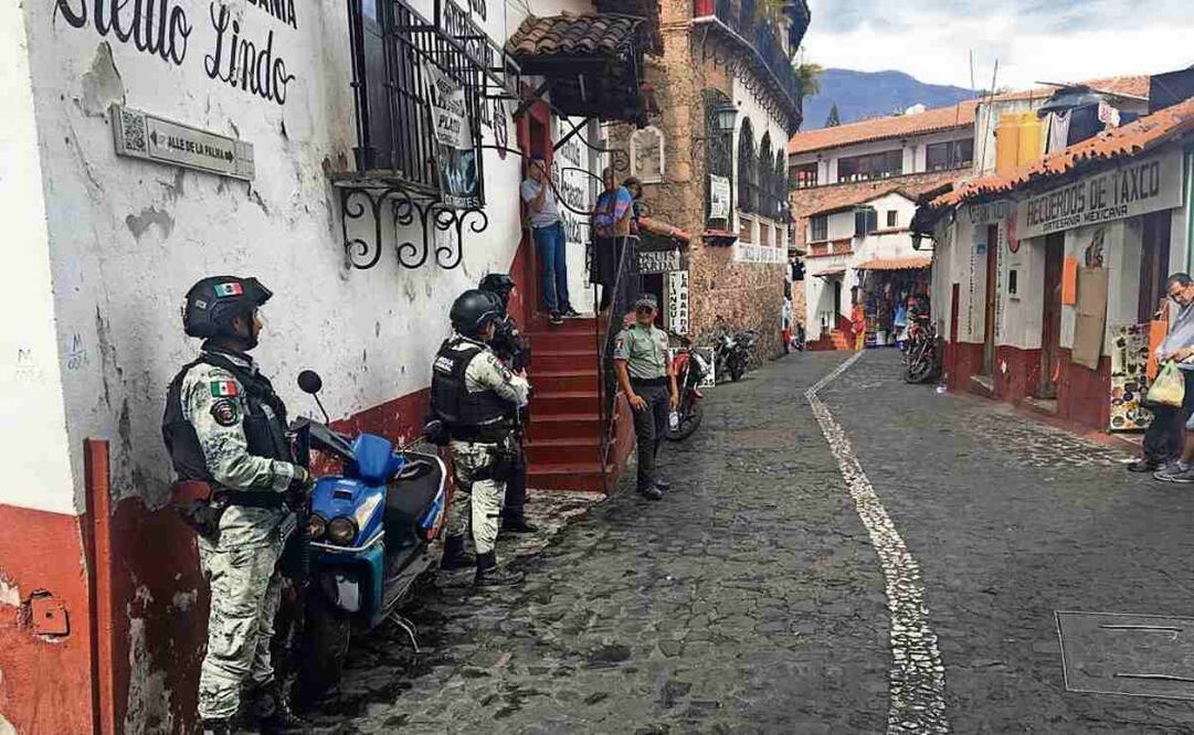 Desde hace años, Taxco ha estado bajo la mira de grupos criminales, particularmente La Familia Michoacana. Pobladores denuncian extorsión, desapariciones y asesinatos. Foto: Arturo de Dios Palma / EL UNIVERSAL
