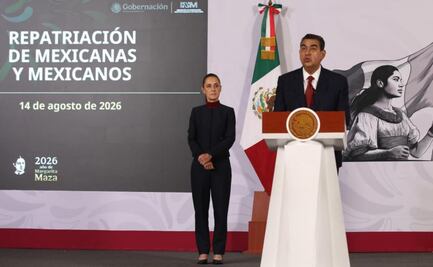 Programa "México te Abraza" registra más de 271 mil retornos de connacionales al país: INM; Segob reporta "saldo blanco"