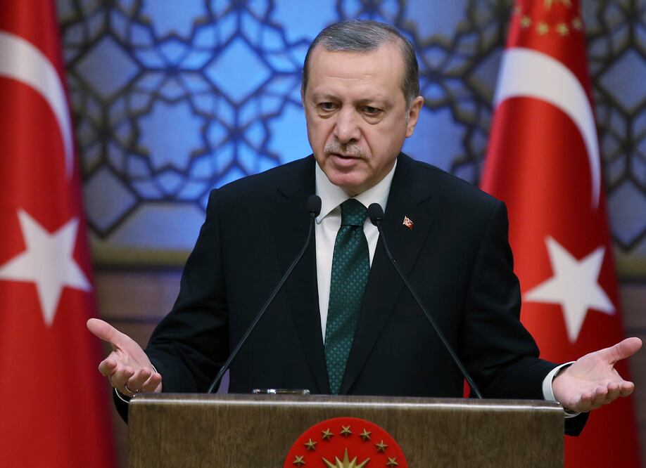 El presidente turco Recep Tayyip Erdogan (Foto: AP)
