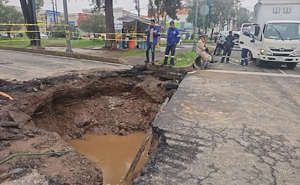 Segiagua repara cinco fugas de agua en la GAM; continúan inspecciones de la grieta en San Juan de Aragón