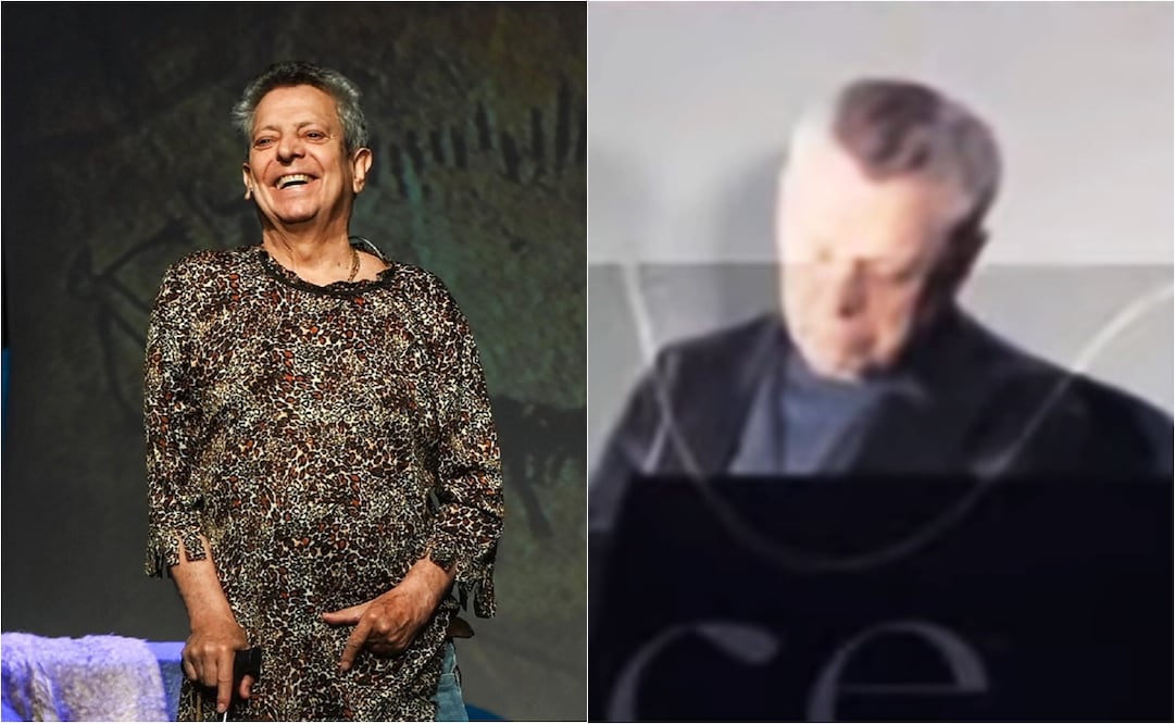 El actor y comediante César Bono, con más de 67 años de trayectoria.
Fotos: Instagram y YouTube, vía canal de Berenice Ortiz