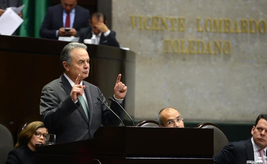 Pedro Joaquín Coldwell acudió a comparecer a la Cámara de Diputados. Foto: Twitter @JoaquinColdwell