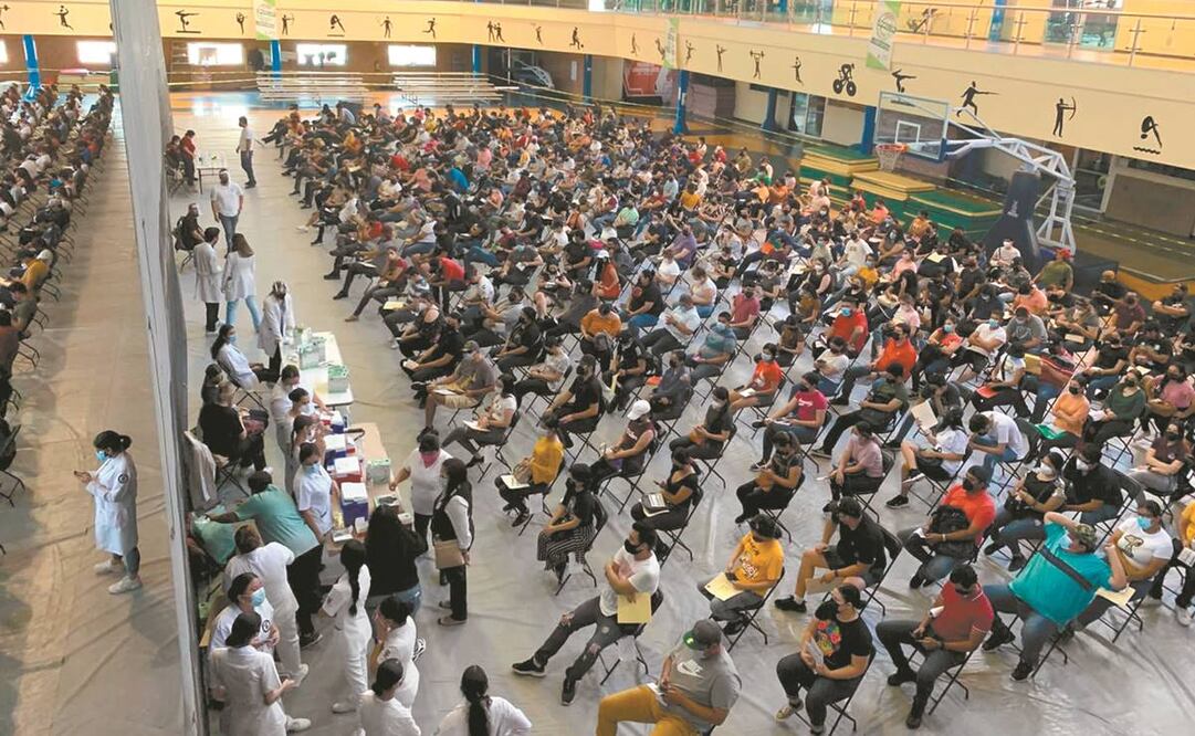 Autoridades estatales prevén que el próximo viernes concluya la vacunación en el segmento de 18 a 29 años de edad. Tomada de Twitter