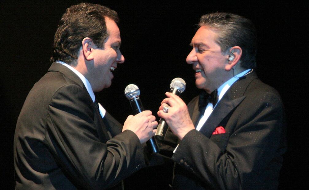 Jorge y Marco Antonio Muñiz. Foto: Archivo