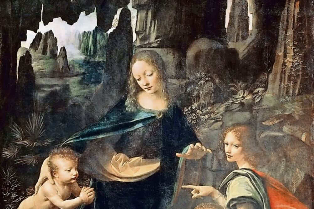 La Virgen de las Rocas es custodiado por el Museo del Louvre (ESPECIAL)