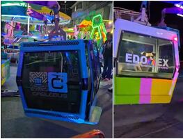 Cablebús y Mexicable protagonizan juego de feria con perrito abordo; video genera sorpresa en redes