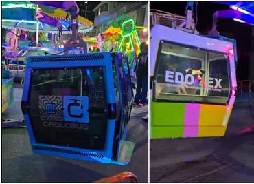 Cablebús y Mexicable protagonizan juego de feria con perrito abordo; video genera sorpresa en redes