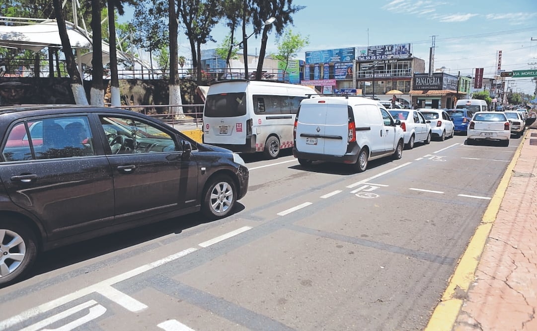 En el primer cuadro del municipio están disponibles mil 200 cajones y los conductores pagarán una tarifa de 12 pesos por hora. Foto Especial