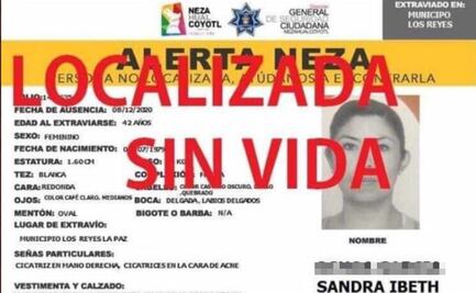 Cuerpo de Sandra Ibeth, maestra del IPN, tenía golpes en el cuerpo y la cara 