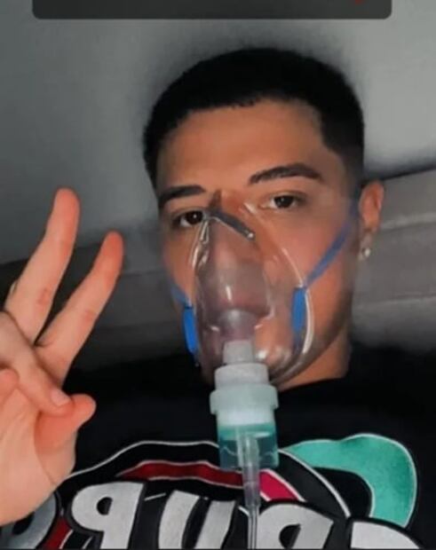 Tras aparecer con oxígeno, este es el estado de salud de Eduin Caz a horas de su presentación en la NFL