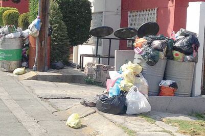 Sufren en Naucalpan por recolección de basura