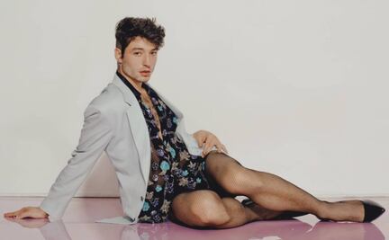 Ezra Miller sorprende en la revista Playboy con tacones y orejas de conejo