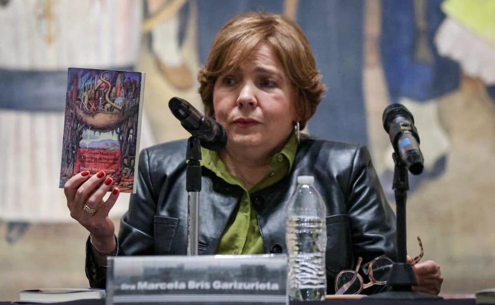 Marcela Briz Garizurieta presenta el libro "El Consejo Mexicano De Negocios, Surgimiento Y Consolidación" (23/04/2026). Foto: Luisa Camacho / EL UNIVERSAL