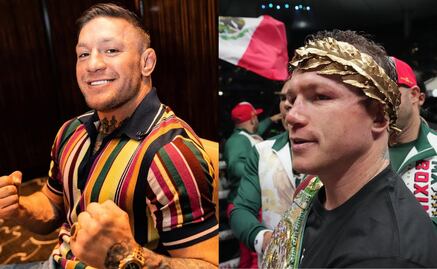 Conor McGregor lanza reto al Canelo Álvarez: “Pelearía con él sin problema”
