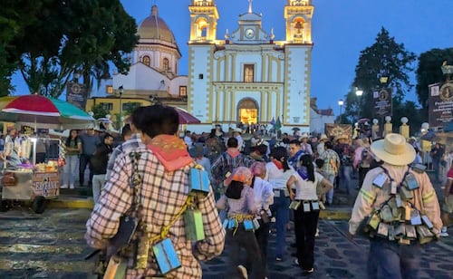 La Noche de los Cencerros en Xico; el sonido de dos mundos que da inicio a la fiesta en honor a Santa María Magdalena en Veracruz