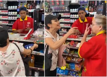 VIDEO: Mujer agrede a cajeros del Oxxo por “mal servicio”; la llaman “Lady Pacquiao”
