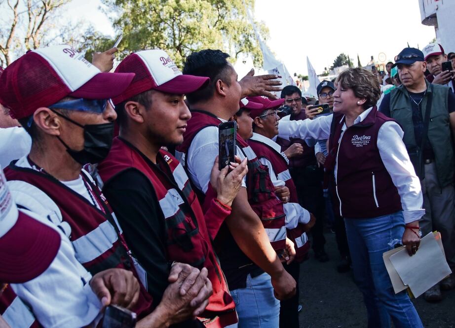 Delfina Gómez ofreció apoyo a fabricantes de queso. Foto: Andrea Murcia/ Cuartoscuro