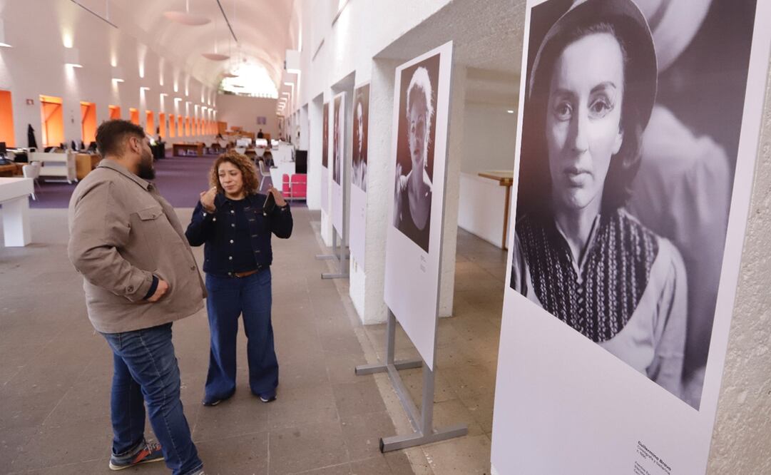 Exposición en el CENART por el centenario del fotógrafo Nacho López y retratos de su hija Pilar López. Fotos: Berenice Fregoso/ EL UNIVERSAL.