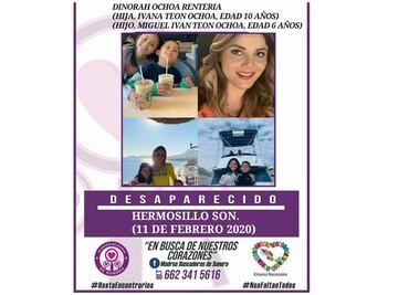 Denuncia colectivo secuestro de tres mujeres y dos niños en Sonora