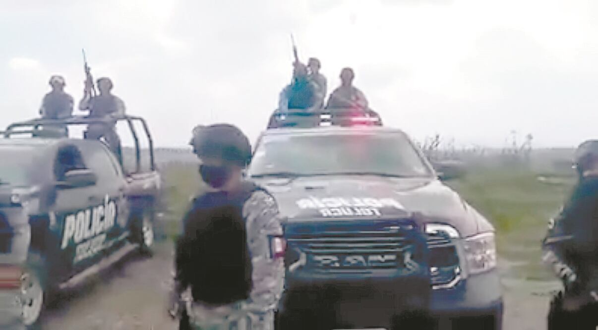 El video imita al que publicó un presunto grupo delictivo. Foto: ESPECIAL