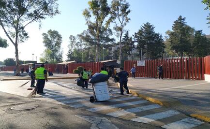 Reabren Cámara de Diputados; limpian basurero que dejó plantón de la CNTE