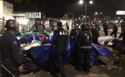 PF detiene a 4 líderes magisteriales; retiran plantón en el IEEPO