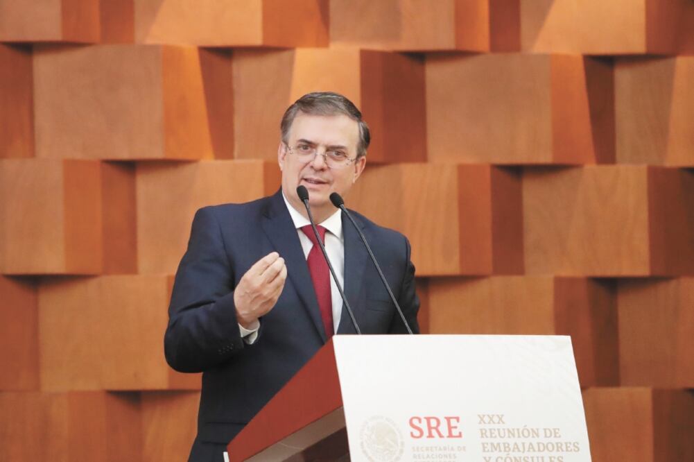 Busca solución en Venezuela. Marcelo Ebrard estará en Montevideo el próximo 6 y 7 de febrero para tratar la crisis venezolana. (ARCHIVO EL UNIVERSAL)